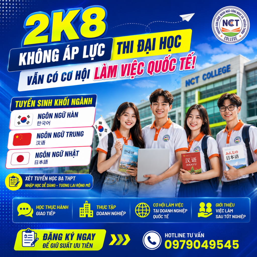 Xét tuyển khối ngành ngôn ngữ